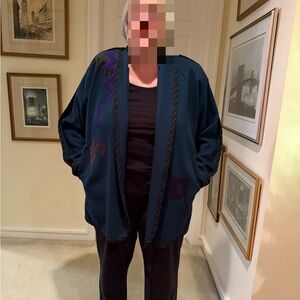 Vintage Beppa wool oversized art coat